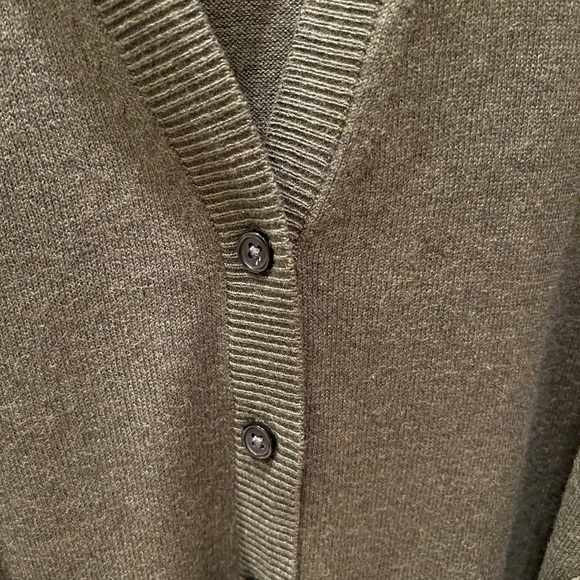 Banana Republic S Green Cardigan (NEW) - Picture 4 of 15